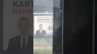 İZMİRDE KARTEPE KOCAELİ BELEDİYE BAŞKANİ ADAYI SN TAHİR BÜYÜKAKIN AFİŞİ BİLBORDLARDA NE ALAKA 😀 [upl. by Rosalinde]