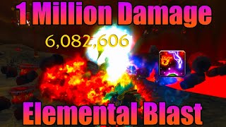 1 Million Elemental Blast Shaman One Shot [upl. by Hanala]