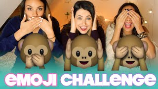 EMOJI CHALLENGE mit Janina Uhse und Ooobacht [upl. by Airetnuhs]