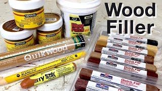 Wood Filler amp Putty for Furniture Repair  Woodworking How to [upl. by Reiter189]