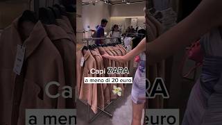 ZARA SALDI 🛍️ Capi a meno di 20 euro perfetti per le tendenze autunno 2024 😮 saldi zarashopping [upl. by Kaenel256]