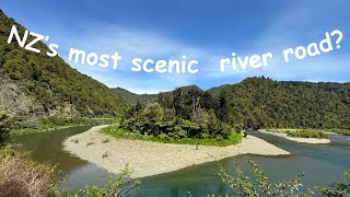 Dramatic Waioeka Gorge over the years Detour 09 HD 1080p [upl. by Lac]