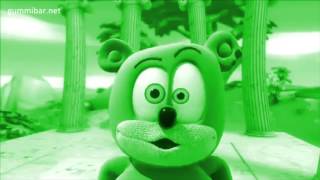 Gummibär GREEN Wati Wati Wu Colorful Gummy Bear Song [upl. by Nahshon]