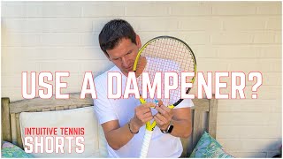 Should You Use a Vibration Dampener when Playing Tennis [upl. by Atidnan]