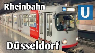 Rheinbahn Düsseldorf  Stadtbahn Düsseldorf 2023 [upl. by Nolyaw119]