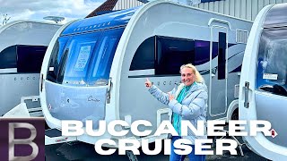 NEW Buccaneer Cruiser Caravan Review 2024  Luxury 8ft Wide [upl. by Bovill]