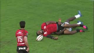 TOP 14  Essai de Jiuta WAINIQOLO RCT  RC Toulon  Montpellier Hérault Rugby [upl. by Aineles]