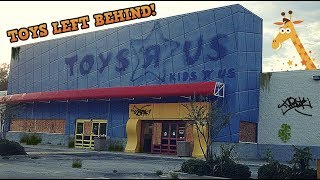 ABANDONED Toys R Us  With Toys Left Behind End of An Era [upl. by Idroj]