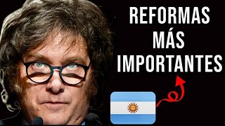 🇦🇷 El futuro económico de Argentina según Milei  10 Reformas Aprobadas Más Importantes [upl. by Krista]