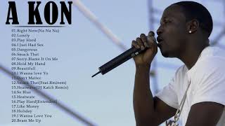 Akon Best Songs  Akon Playlist  2022 Akon Greatest Old amp New Hit Songs [upl. by Dichy]