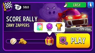 zany zappers solo challenge1200 points score rally solo challengematch masters [upl. by Novyak]