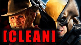 CLEAN Freddy Krueger vs Wolverine  Epic Rap Battles of History [upl. by Gainer90]