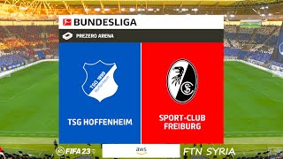 Hoffenheim vs Freiburg  Bundesliga  🎮 FIFA 23 [upl. by Enylrac]