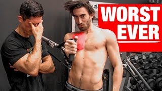 The DUMBEST Chest Exercise Ever WARNING [upl. by Kcirrag]