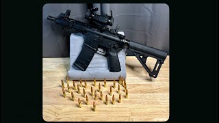 Palmetto State Armory 300 Blackout AR Pistol 7”  Review and Range Footage [upl. by Otir700]