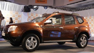 Renault Duster SUV Exteriors And Interiors Walk Around Review [upl. by Nahtannoj]