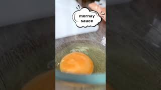 mornay sauce derivatives of Béchamel sauce mother sauce chef uttamviral food trendingshorts [upl. by Ytirev]