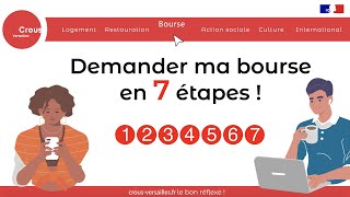 Ma demande de bourse en 7 étapes [upl. by Dann]