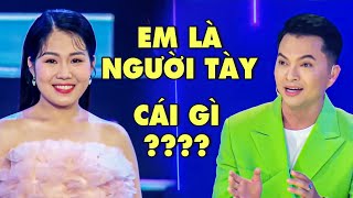 Cô gái giọng CAO CHÓT VÓT giới thiệu mình là NGƯỜI DÂN TỘC khiến ai cũng BẤT NGỜ  Song Ca Giấu Mặt [upl. by Conan]