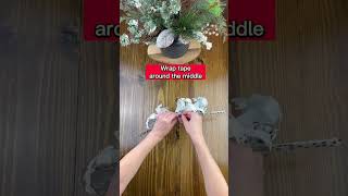 DIY Gift Bow From Wrapping Paper Quick amp Easy Custom Gift Bows hack holidaydiy giftbowhack [upl. by Asilahs]