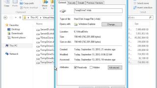 Creating a Differencing Disk in Windows Server 2012 R2 HyperV Part 1 [upl. by Arutnev272]