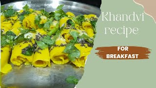 Gujarati khandviPaturi recipe [upl. by Anum]