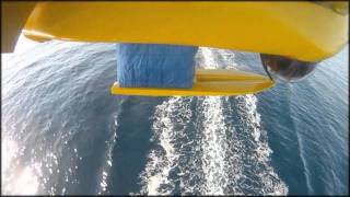 UAV Fulmar Aerovision 2010 Sea Landing [upl. by Trakas195]