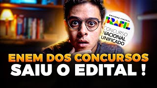 🔥 SAIU EDITAL CNU 2024  ANÁLISE COMPLETA E DICAS DE PREPARAÇÃO [upl. by Asenav135]