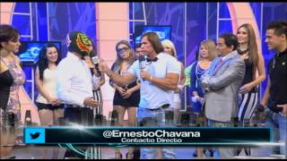 Konan Big hablando ingles en Las Noches De LATV [upl. by Rossy]