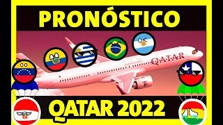 PREDICCIÓN RUMBO A QATAR 2022  CLASIFICADOS Y ELIMINADOS  ELIMINATORIAS [upl. by Porett918]