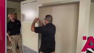 Aluflex Sliding Door Installation Guide 3 of 7 Door Installation [upl. by Farrow552]