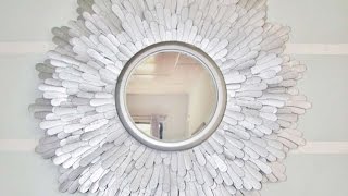 Créez votre miroir design  DIY Maison  Guidecentral [upl. by Haimes249]