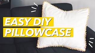 How to Make a Pillowcase for Beginners  WITHWENDY [upl. by Farkas]