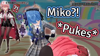 Miko Pukes On The Official Stream 100 Real Not prank fr 【Hololive】【EN Sub】 [upl. by Adnwahsar]