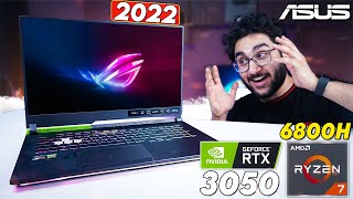 Decent Performing RTX 3050 Gaming Laptop  Asus ROG Strix G1517 Ryzen 7 6800H [upl. by Ennairac]