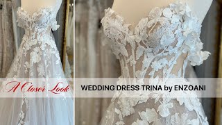 Wedding Dress Trina by Enzoani at New York City Bride Real Video [upl. by Eiramanna]