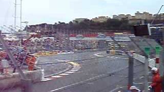 Rosberg crash Monaco gp F1 2008 [upl. by Byran]