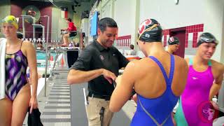 A Day in the Meet Life Stanford Womens Swimming [upl. by Modestia491]