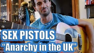 Sex Pistols  quotAnarchy in the UKquot Guitar Tutorial [upl. by Aivatnohs]