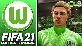 Europa League  FIFA 21 Wolfsburg Career Mode 4 [upl. by Lalaj]