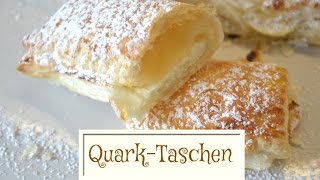 DIY  Quarktaschen  Schnell amp Einfach Selber Machen  Quark Tasche Rezept Back Lounge Rezepte [upl. by Bertina]