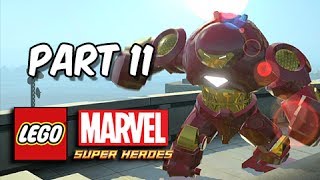 LEGO Marvel Super Heroes Gameplay Walkthrough  Part 11 Hulkbuster Armour Lets Play [upl. by Glendon]