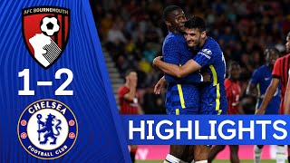 Bournemouth 12 Chelsea  Broja and Ugbo Grab the Goals in Friendly Win 🔥 Highlights [upl. by Luahs]