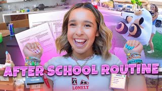 Senior Year After School  Night Routine as an influencer student and teenager [upl. by Cibis]