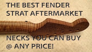 The BEST Aftermarket Strat Guitar Necks You Can Buy at ANY Price  Closeup Review  Tony Mckenzie [upl. by Atika]