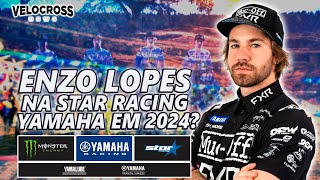 Enzo Lopes na Star Racing Yamaha em 2024 [upl. by Nednal]