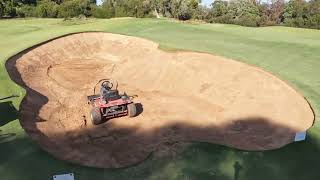 Bunker Grooming at Kooyonga [upl. by Ries]