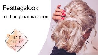 Haar Tutorial mit Langhaarmädchen [upl. by Ylrbmik]