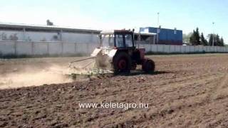 MTZ 821 Turbo eladó 32mes kombinátorral a KeletAgronál  cultivator with tines [upl. by Bocyaj]