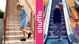 Shuffle Stairs Dance Challenge [upl. by Haduhey]